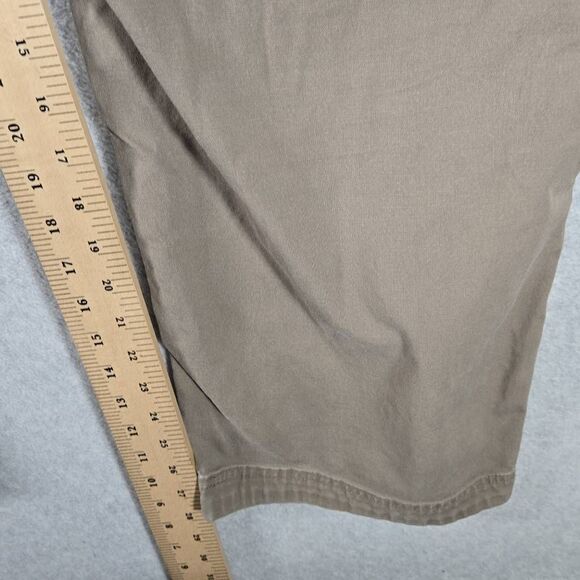 Duluth Trading Co Cargo Pants Mens 38x30 Gray Coolmax Flex Fire Hose Utility Tan - Picture 9 of 11